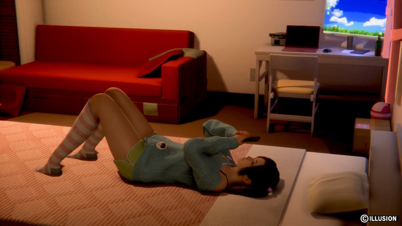 自室に人を呼ぶのも面倒くさい