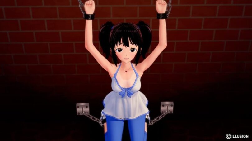 他人が作ったシーンのキャラだけを自作キャラに差し替えた画像