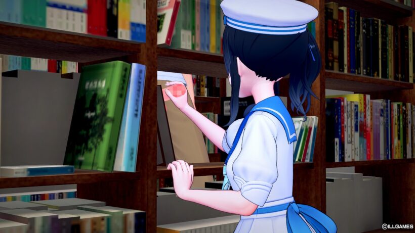 アイコミの本棚越し手コキ