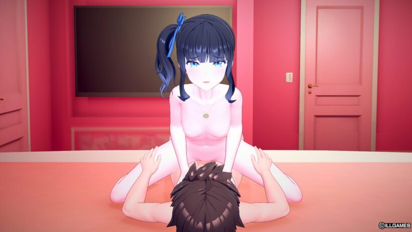 アイコミの騎乗位